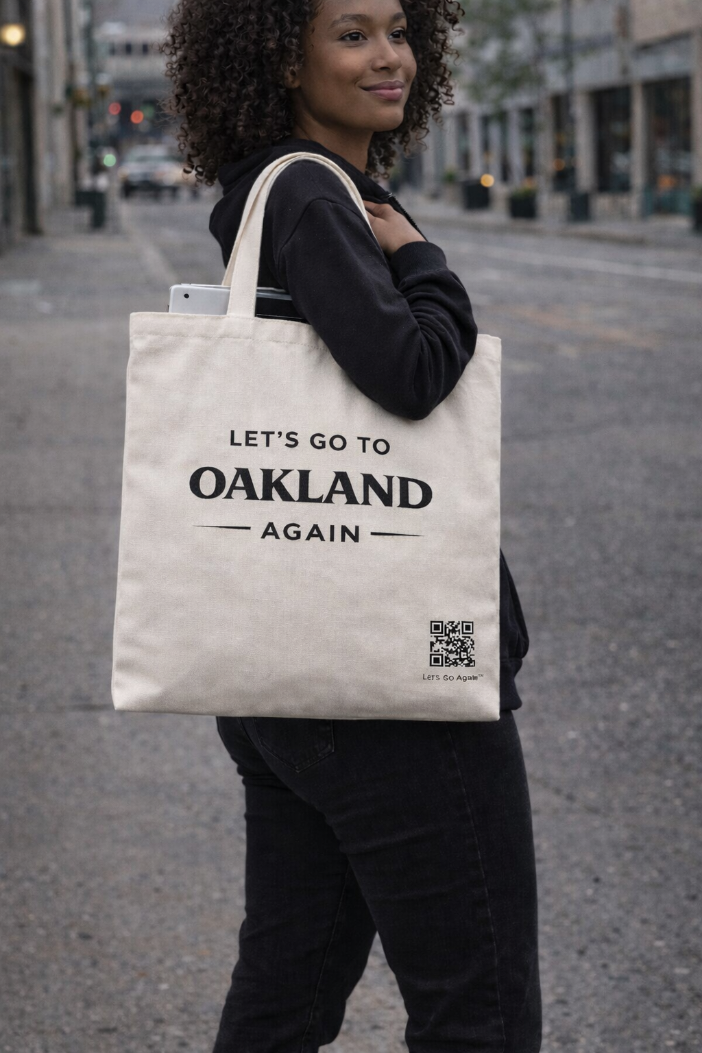 Let’s Go to Oakland Again Tote Bag
